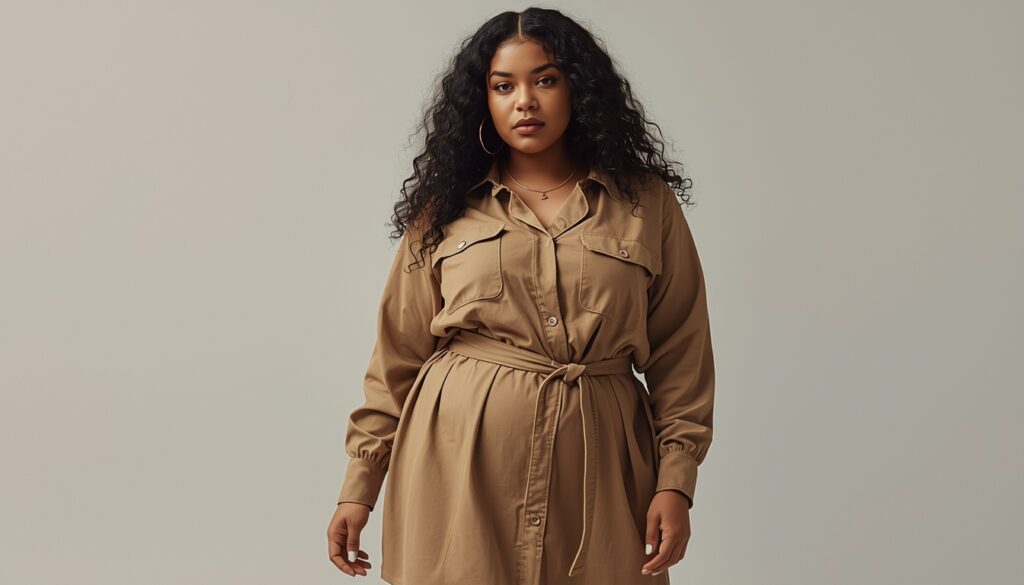 Belted Shirt Dress