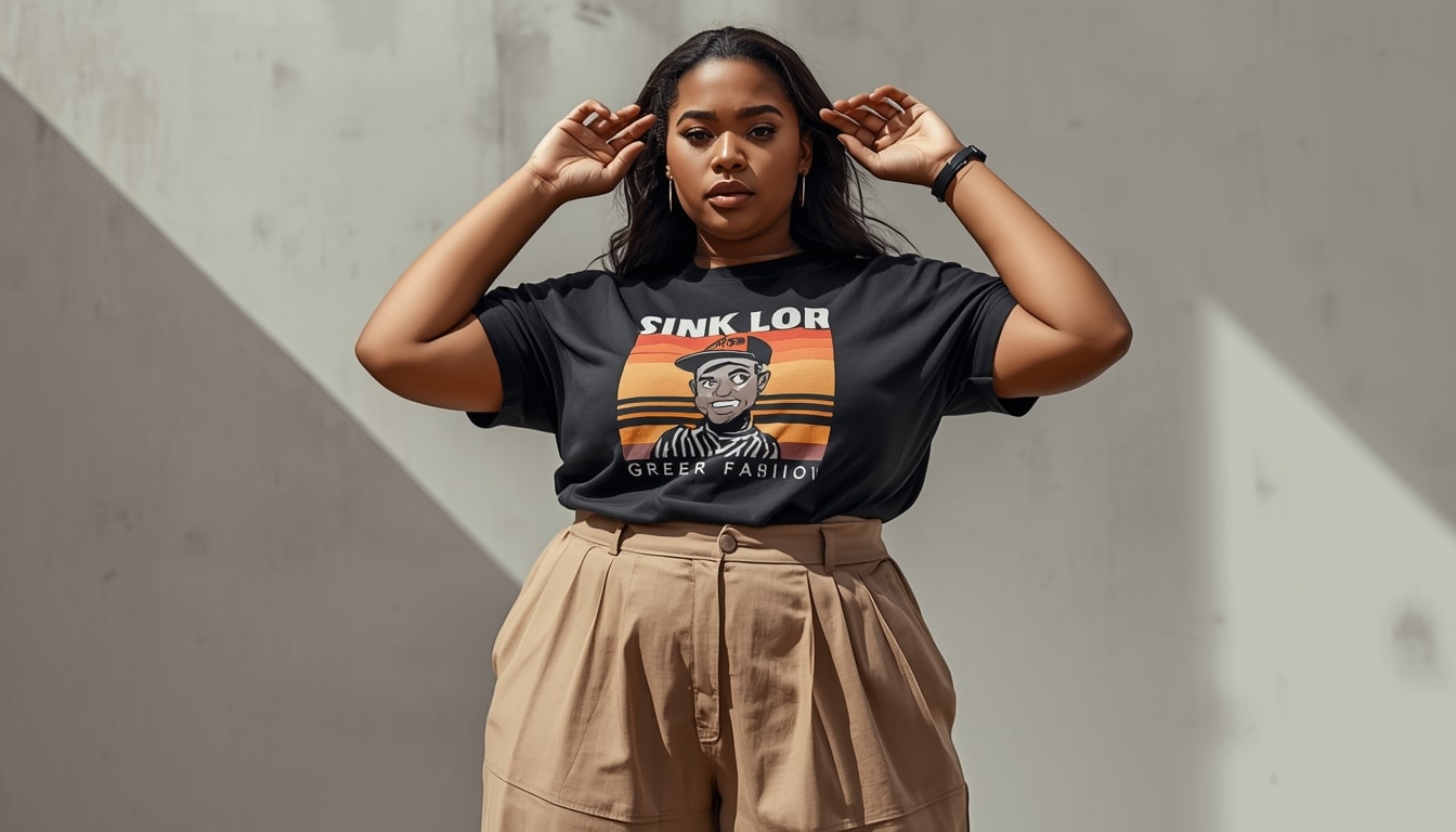 casual plus size spring outfits