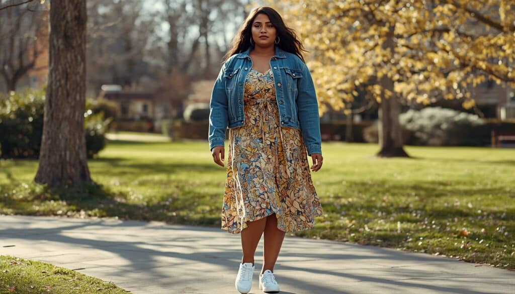 casual plus size spring outfits