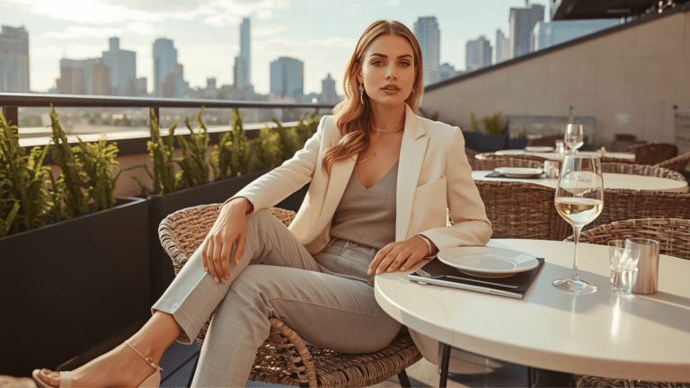 Rooftop Brunch Outfit Ideas for Women