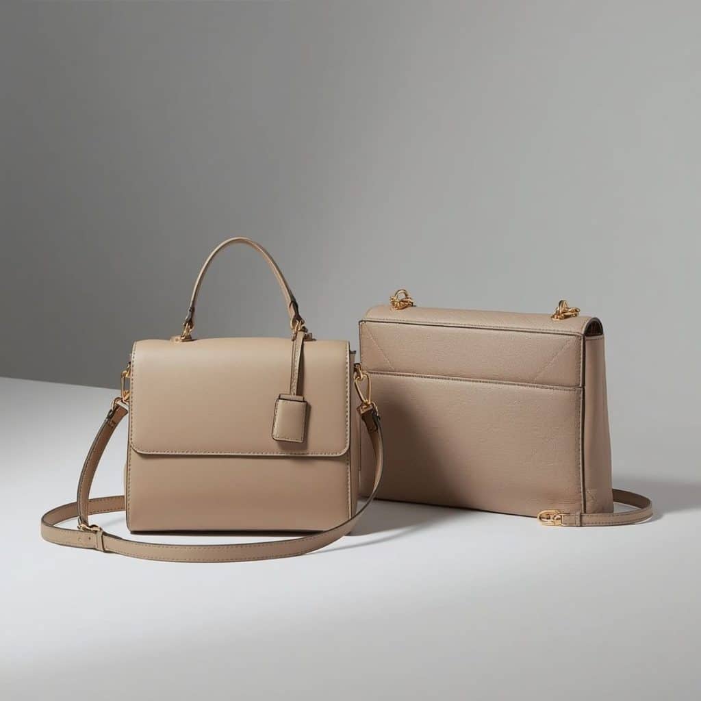 Affordable Fall Bags for Women: Beige Mini Shoulder Bag & Quilted Crossbody