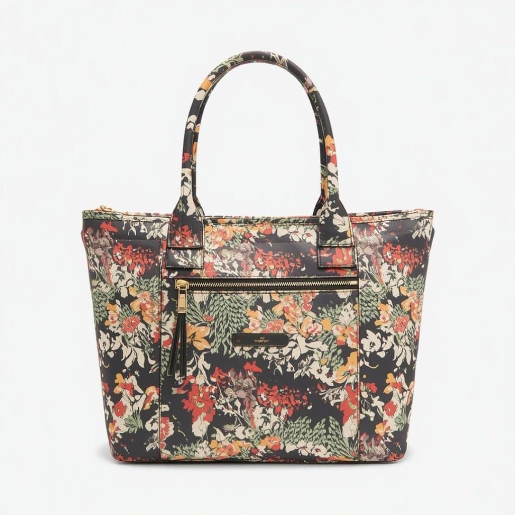 Vera Bradley Original Zip Tote in Featherweight